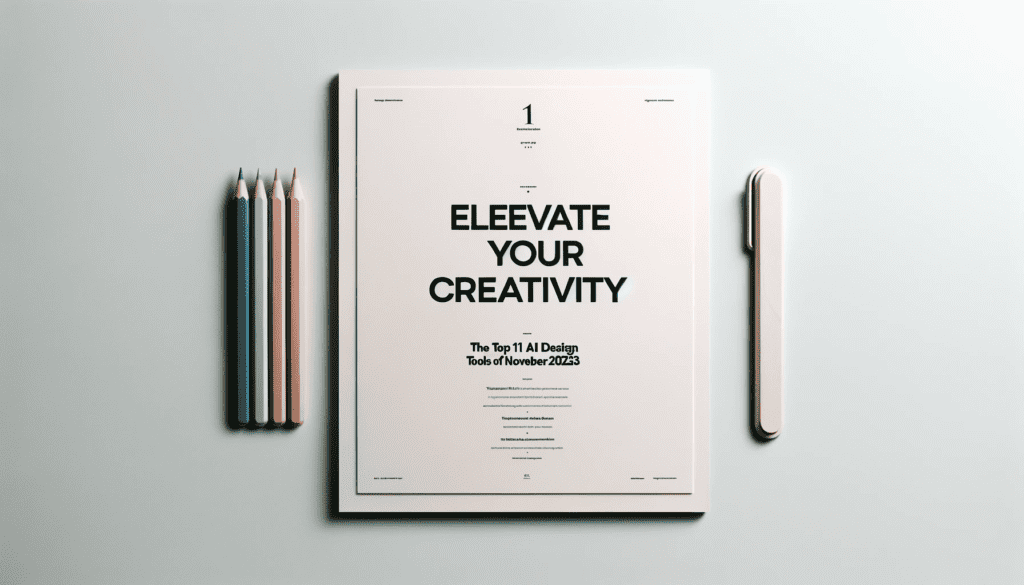 Elevate Your Creativity: The Top 11 AI Design Tools