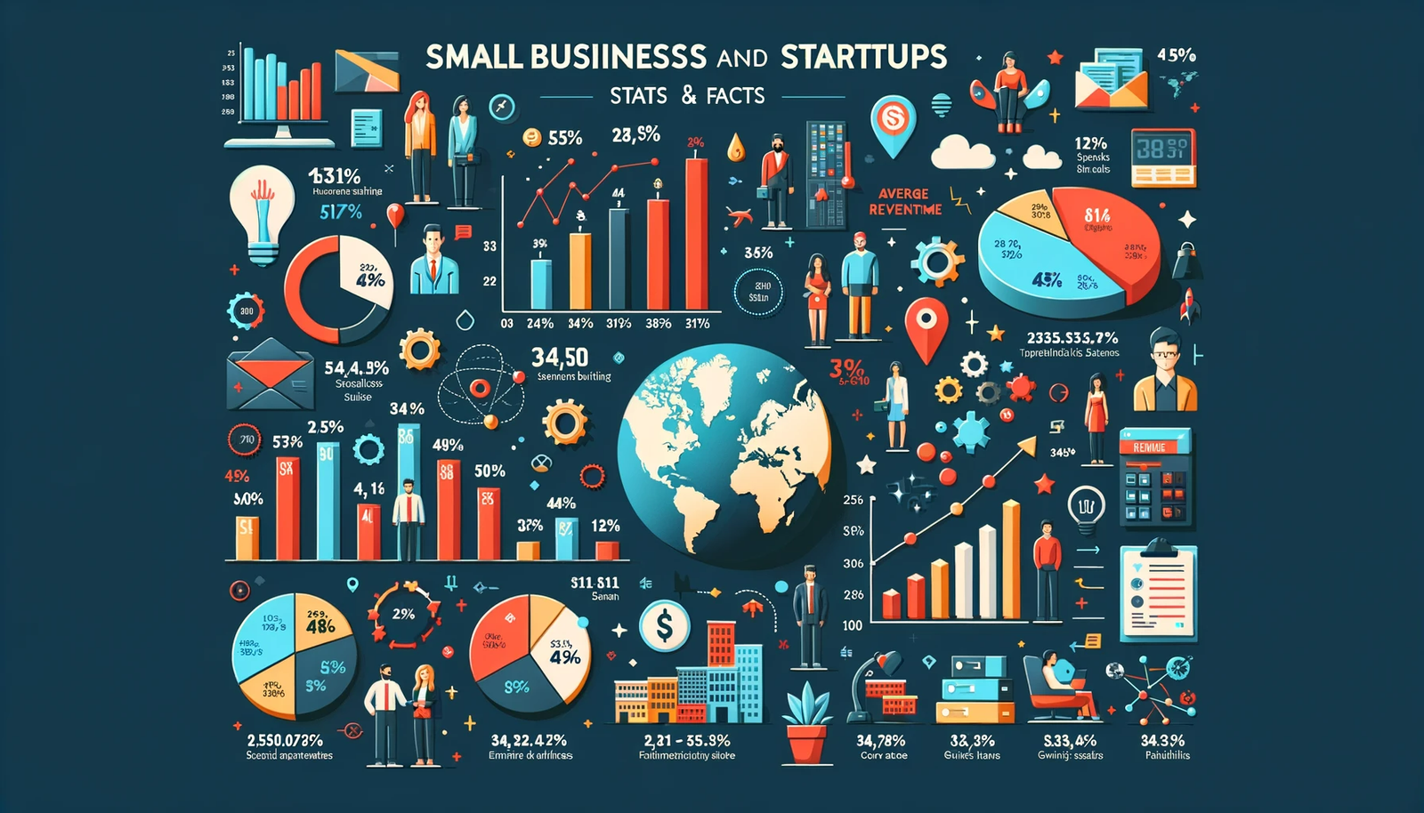 Small Businesses and Startups: Stats, Facts, and Figures