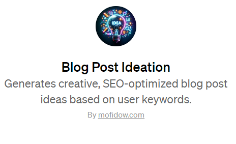 Blog Post Ideation