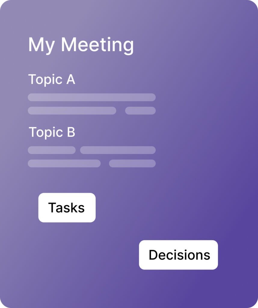 Summarize Any Meeting
